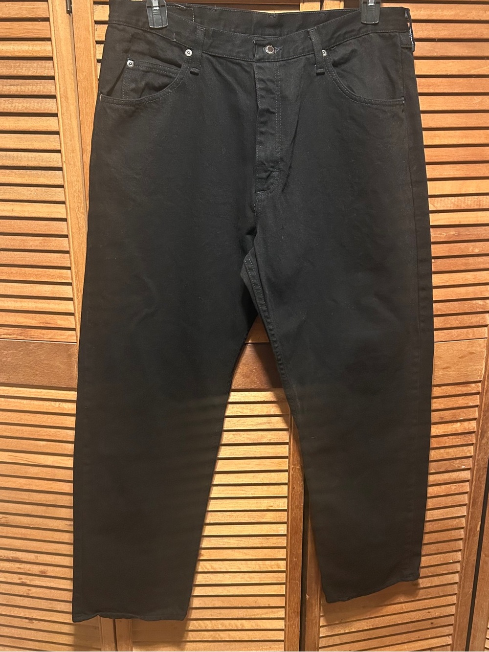 Wrangler Black Relaxed Fit Jeans